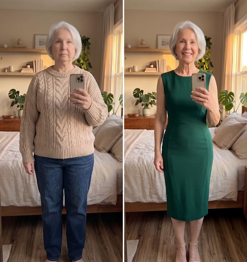 Mary Johnson Before and After